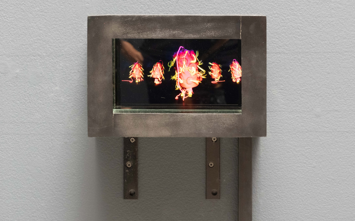 "Engaging the Margins” installation at UCI Beall Center for Art + Technology. Photos by Yubo Dong. 